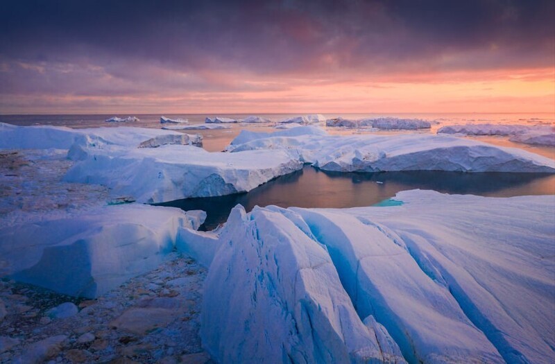 Фотограф показал "исчезающую" красоту Гренландии