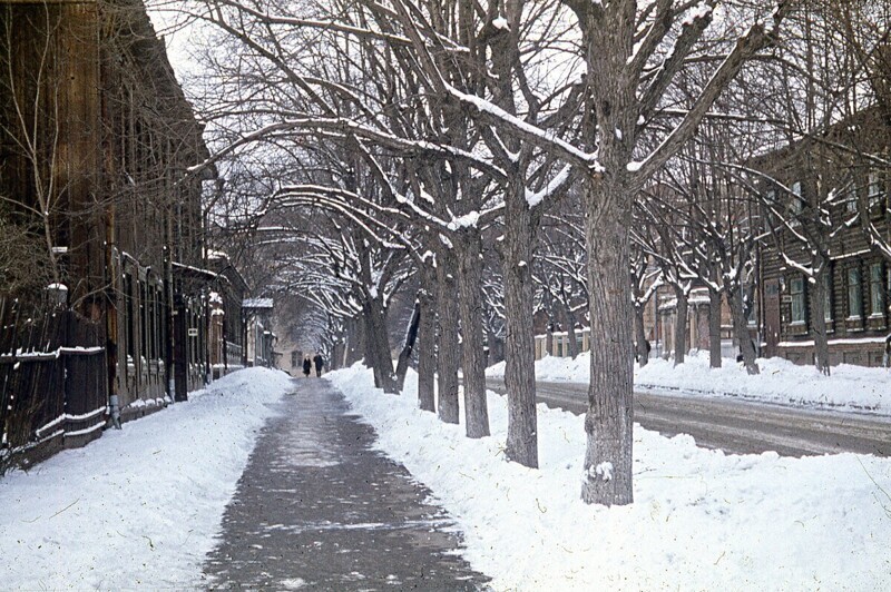  Переулок Чернышевского  1971 год