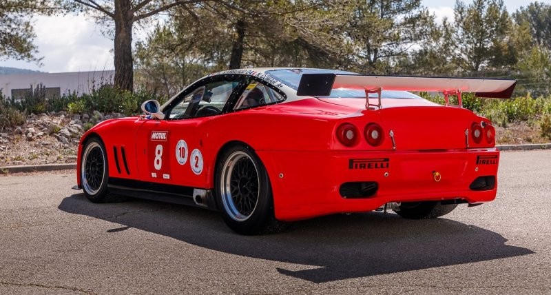 Гоночный автомобиль Ferrari 550, о котором вы не знали