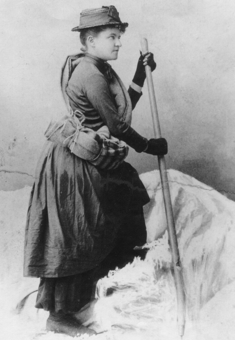 Редкие фото альпинисток викторианской эпохи