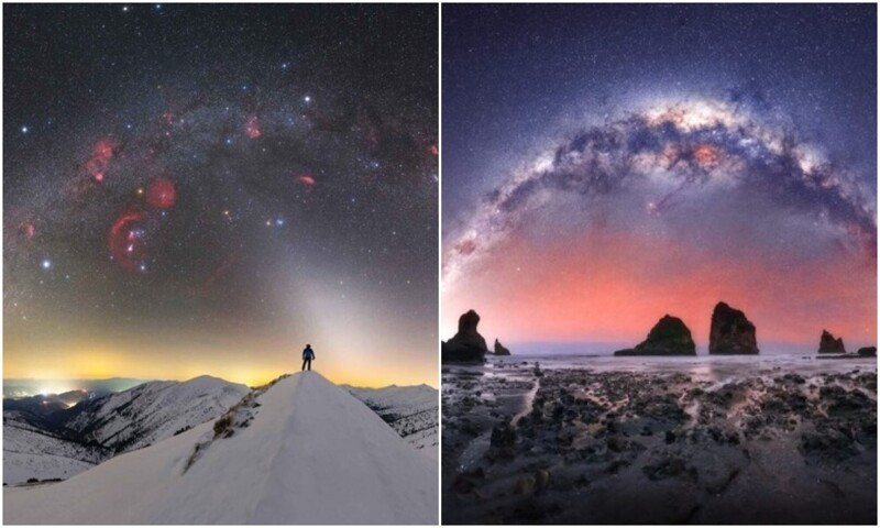 17 захватывающих снимков Млечного пути с разных точек планеты