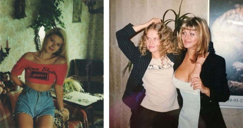 Без силикона и ботокса: как выглядели молодые девушки в 90-х