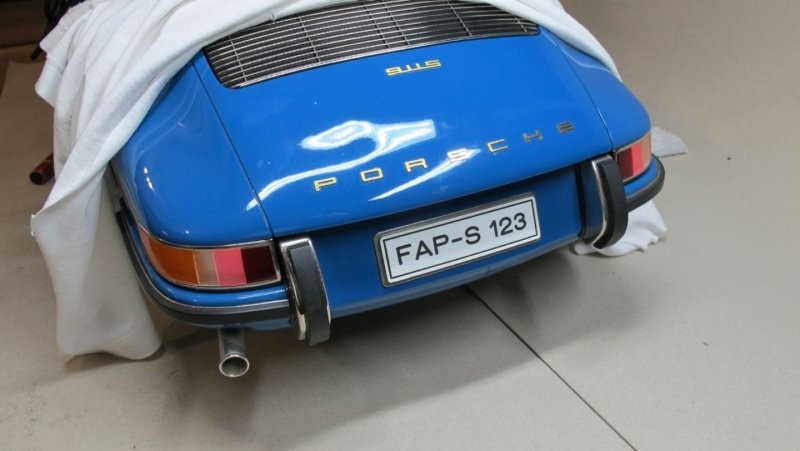 Мастерство в совершенстве: собранный вручную Porsche 911 Targa в масштабе 1:5