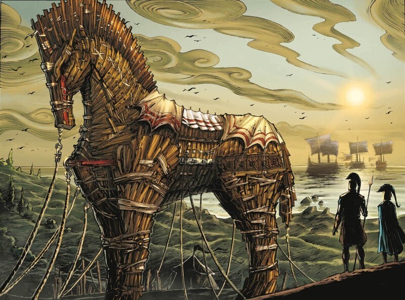 Троянский конь – альтернативное новое видение