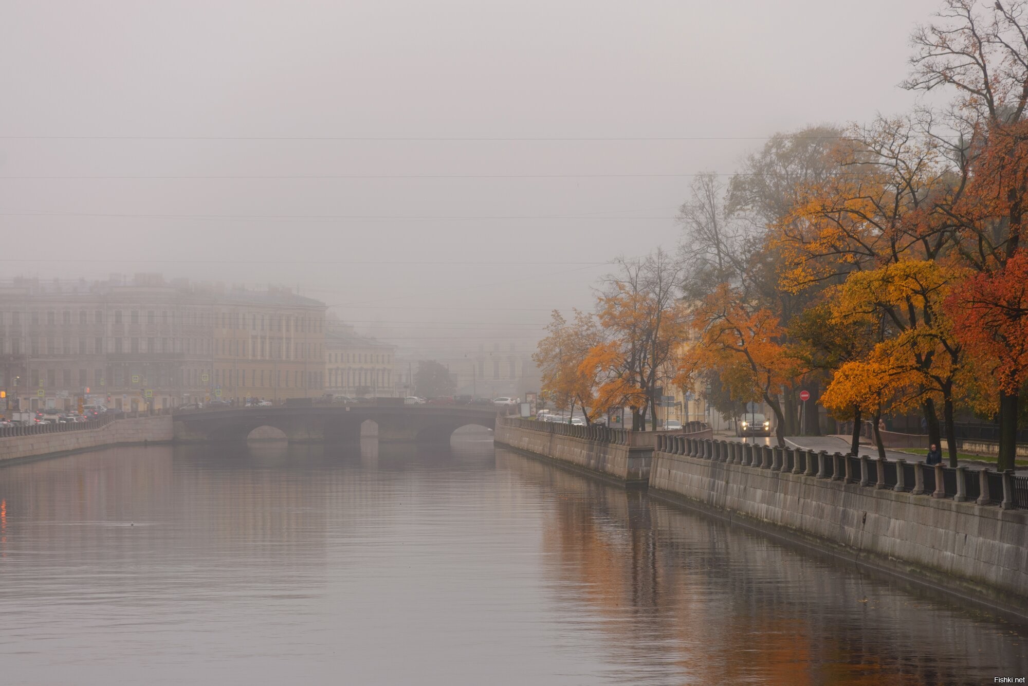 Осенний Петербург Фонтанка