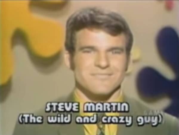 6. До того, как стать знаменитым, Стив Мартин участвовал в игровом шоу свиданий The Dating Game и выиграл трижды