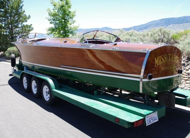 Gar Wood «Мисс Тахо» — 28-футовая лодка, созданная любителем скорости