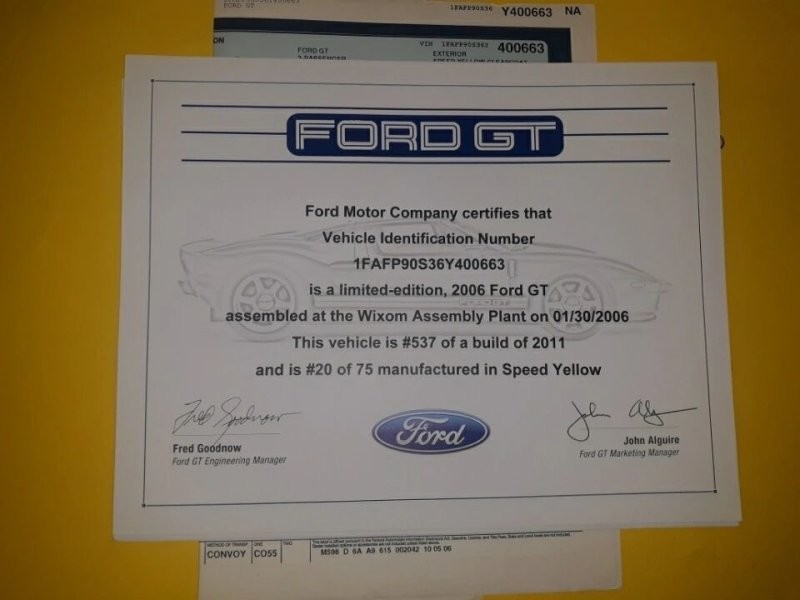 Редкий Ford GT практически без пробега продали за полмиллиона долларов