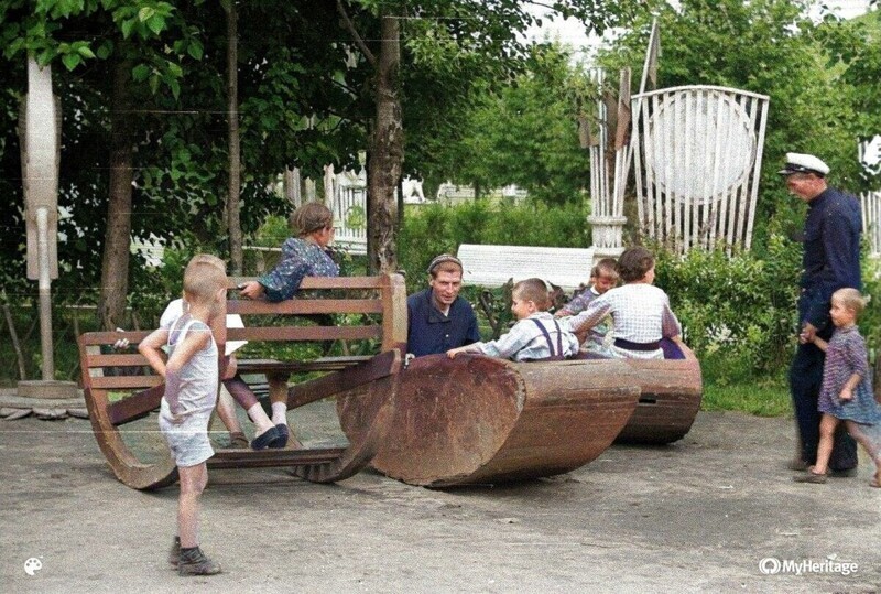 Детский городок  1939 год