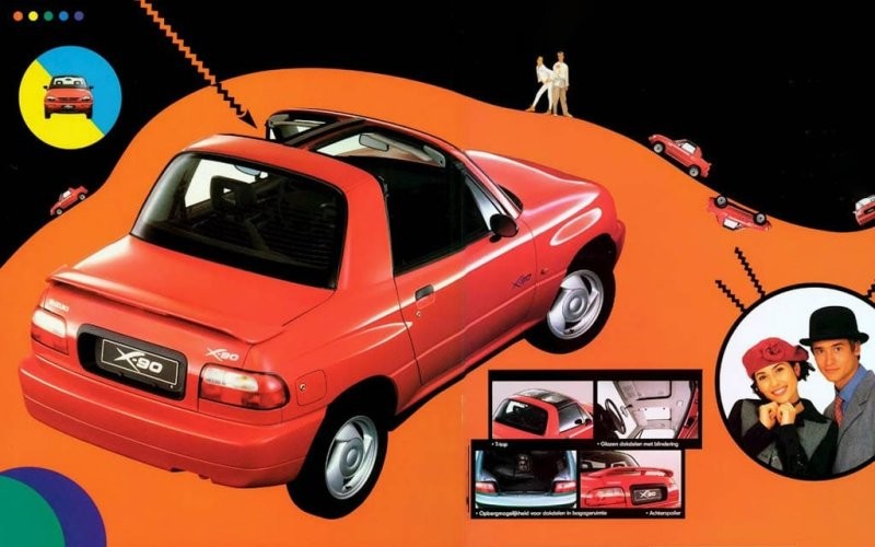 Очень необычные японские автомобили 90-х