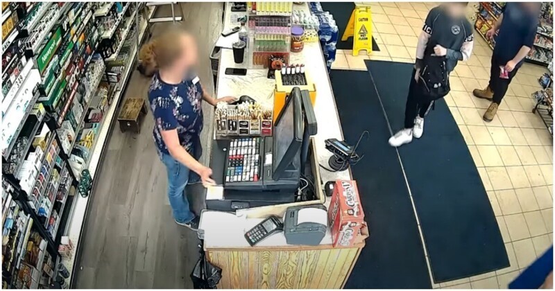 Вооружённый  12-летний американец ограбил заправку