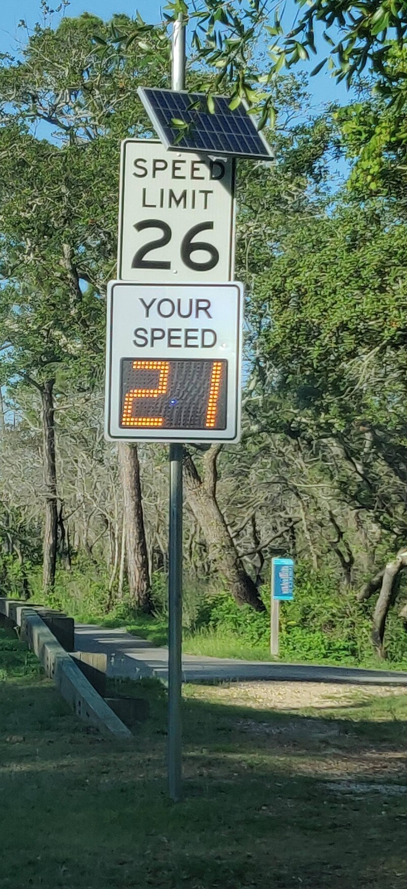 2. Некоторые дороги имеют уникальные ограничения скорости, например 26 миль/ч (около 42 км/ч)