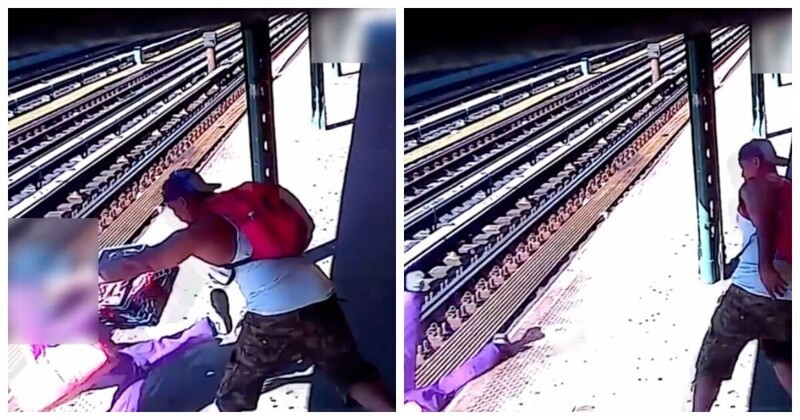 Мужчина толкнул под поезд. Мужчина толкнул женщину в метро. Мужчина толкнул парня в метро.