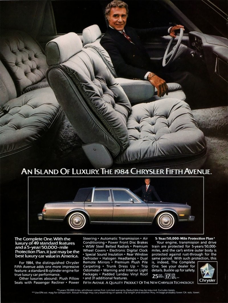 Американские роскошные автомобили 1970-х, переполненные велюром и бархатом