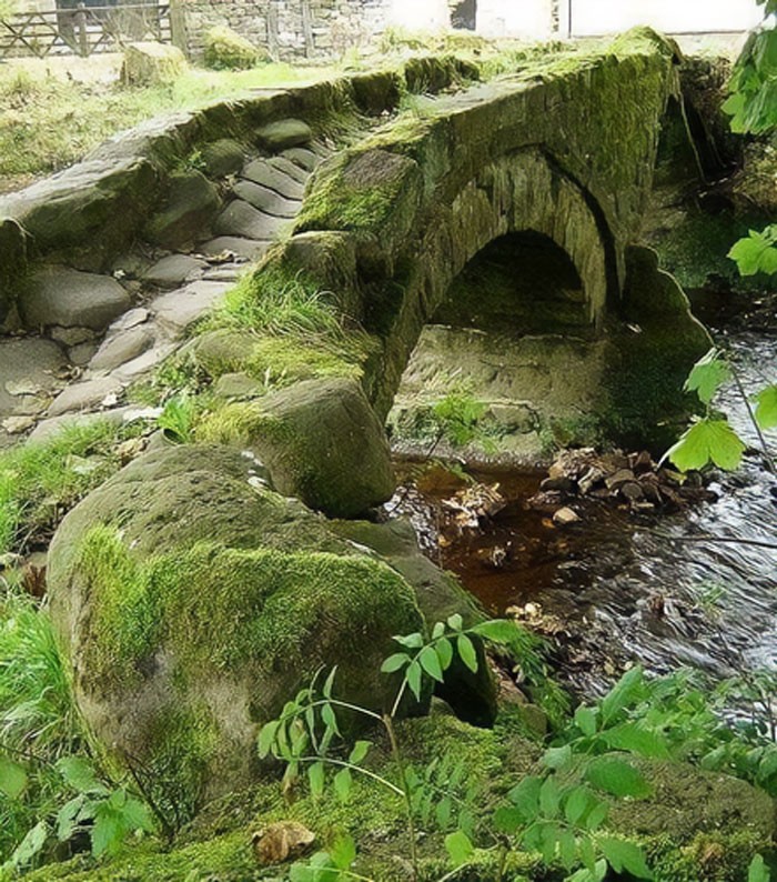 26. 800-летний мост для вьючных лошадей, Ланкашир, Англия