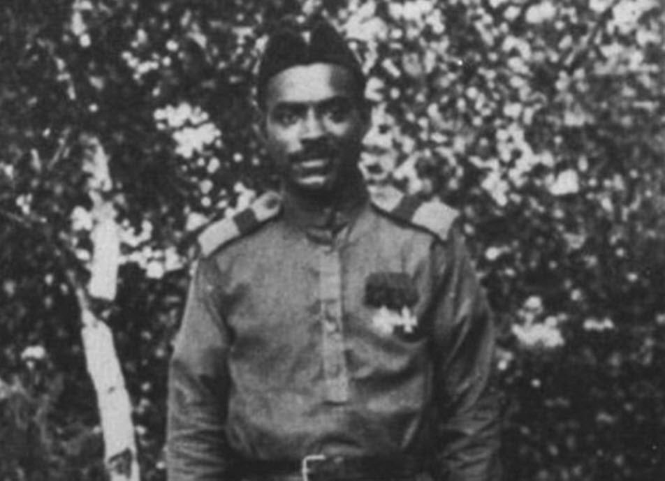 Чернокожий боец Российской империи Марсель в 1916 году. Да, было и такое. 