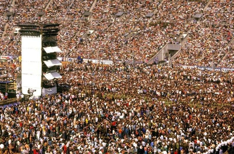 Международный рок-фестиваль в Москве в конце 80-х мог впечатлить своим размахом
