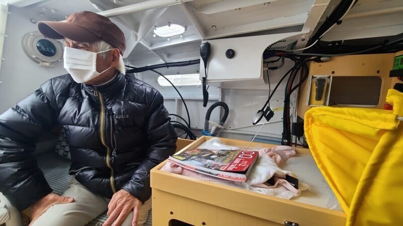 83-летний японец стал старейшим в мире человеком, переплывшим Тихий океан