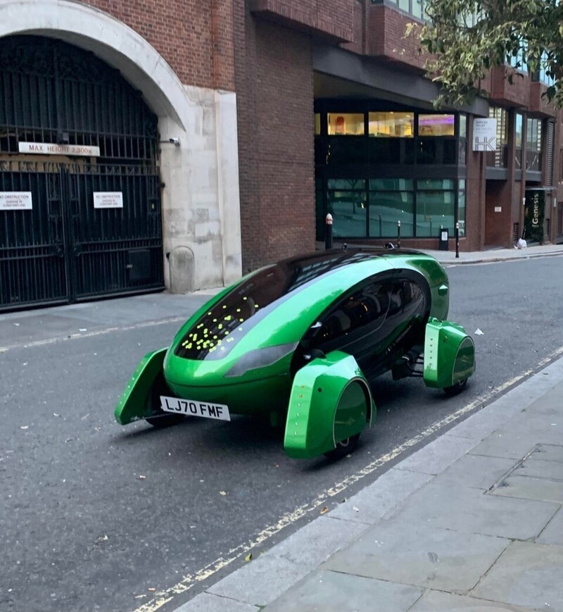 В Лондоне было представлено первое в Великобритании автономное транспортное средство доставки