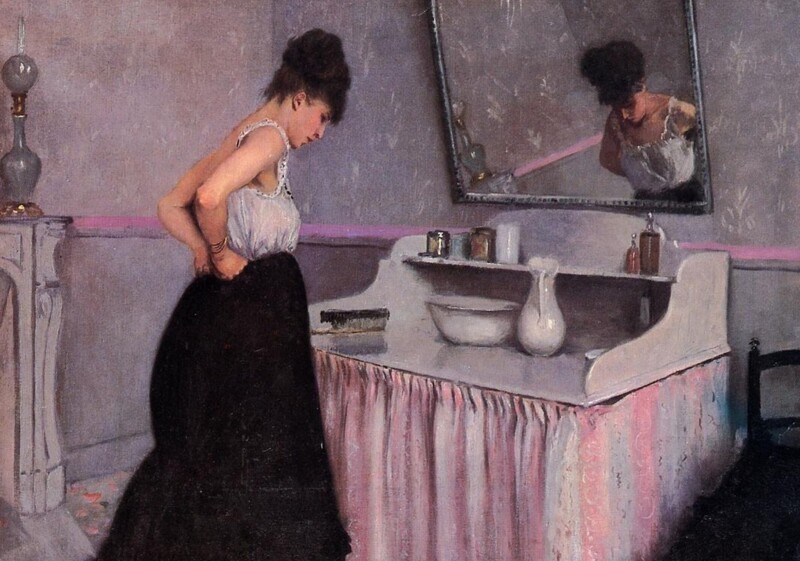 Как мылись викторианские дамы
