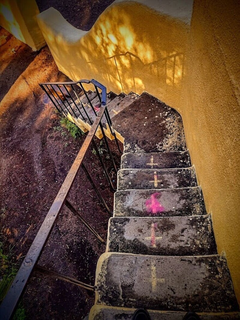 20. "Лестница на небеса. В Пресидио-парке, Сан-Диего"