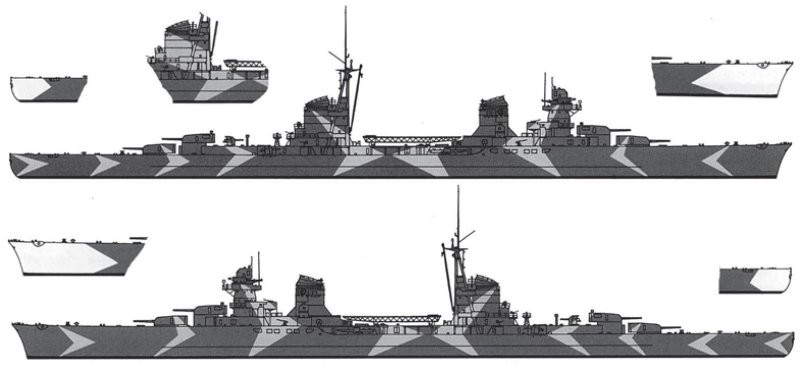 Не дождавшийся запланированного рандеву легкий крейсер «Дука д’Аоста»