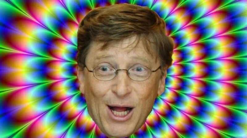 18. Билл Гейтс защищал свой опыт употребления ЛСД так: «Я ни разу не пропустил рабочий день»