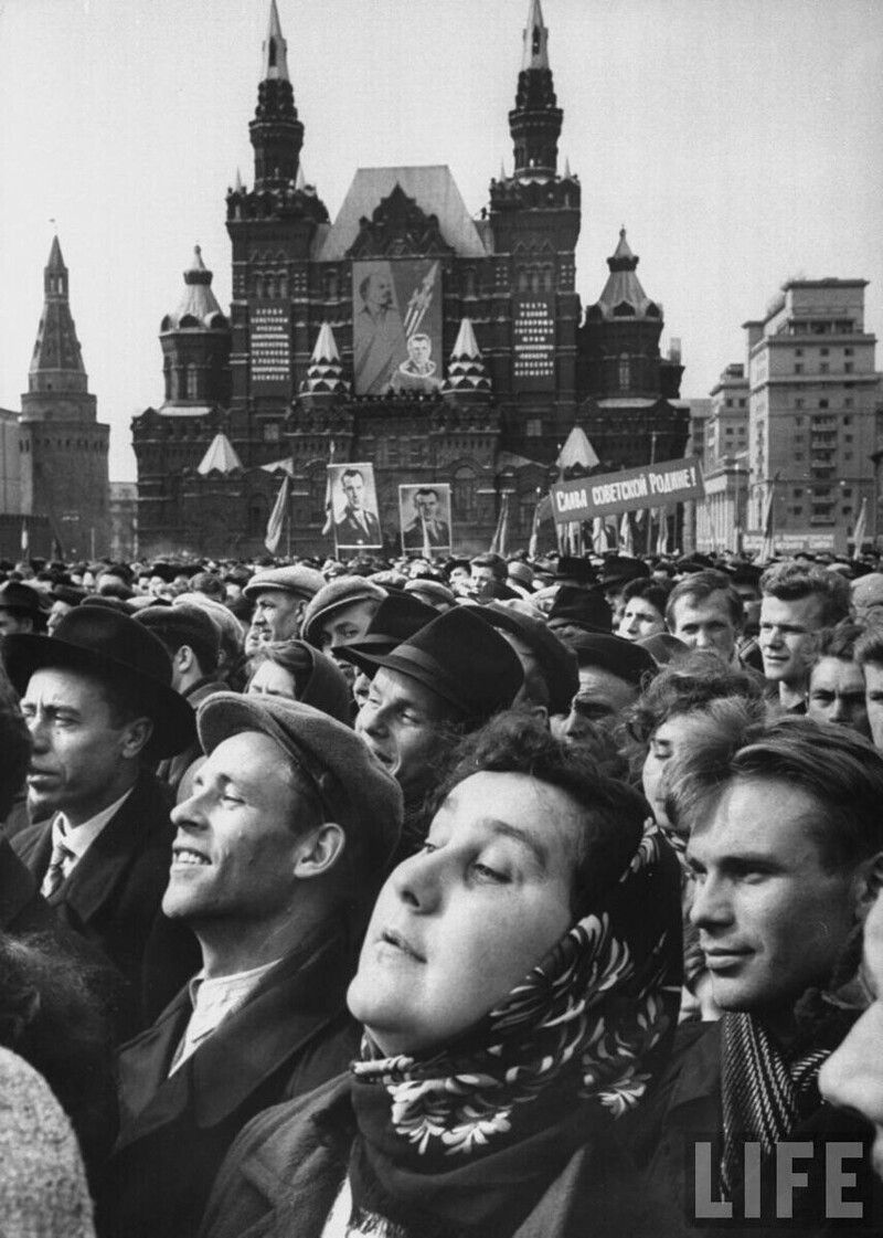 Гагарин Москва 1961