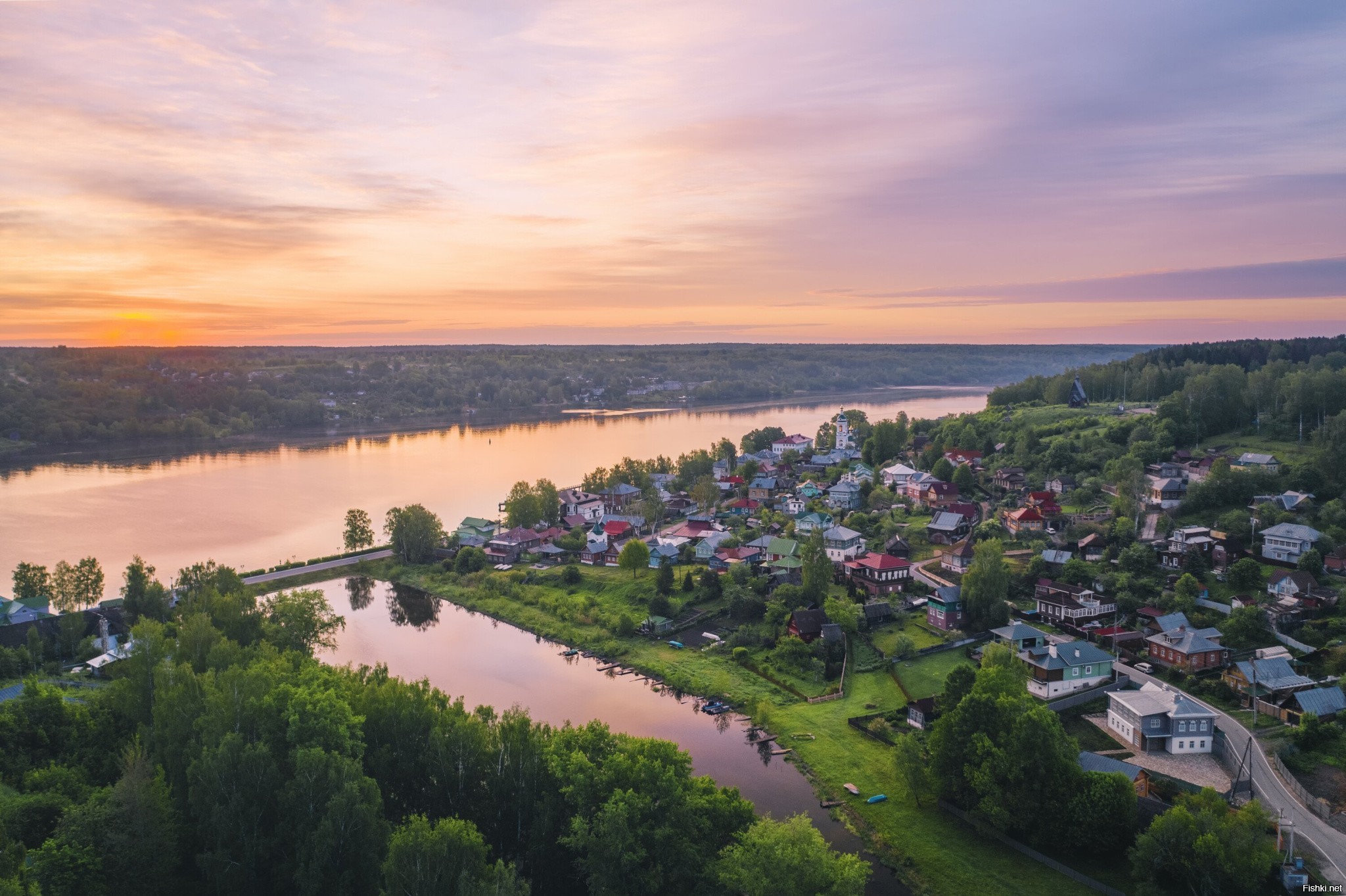 Плёса город фото резеденция главы города