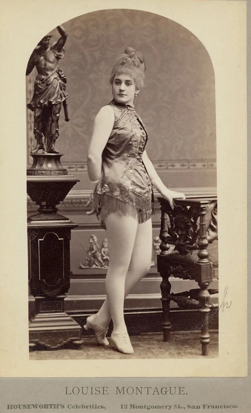 Танцовщицы бурлеска викторианской эпохи