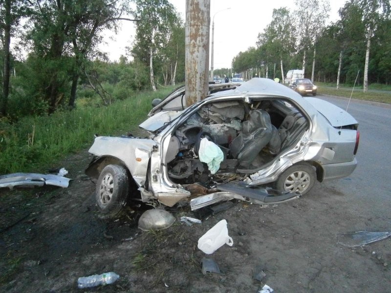 Авария дня. В Архангельске пьяный водитель погиб в ДТП, пытаясь скрыться от ГИБДД