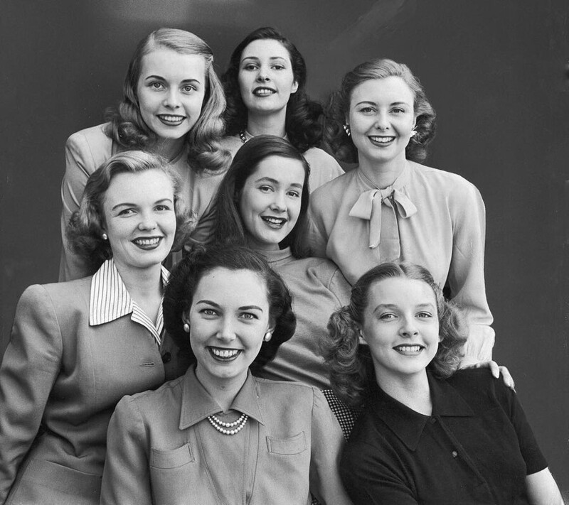 11. Американская женская мода 1945 года по версии универмага Lord & Taylor