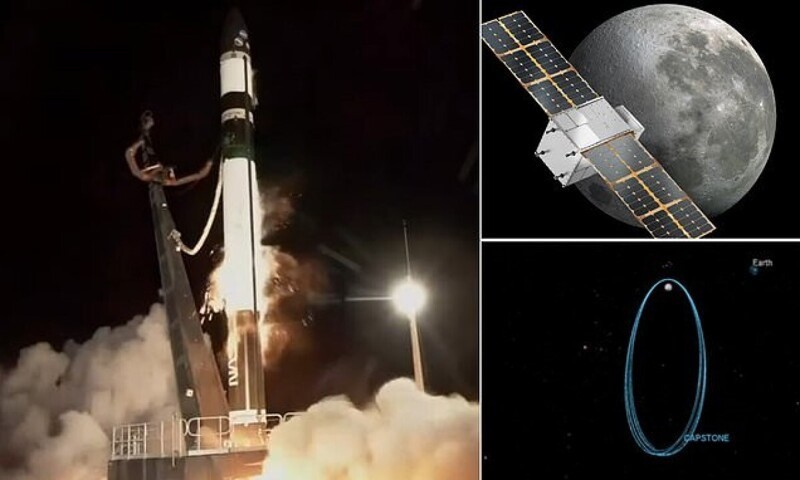 НАСА отправила космический корабль разведывать пути к Луне