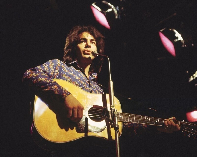 Июнь 1972 года. Американский певец Нил Даймонд. Фото Tony Russell.