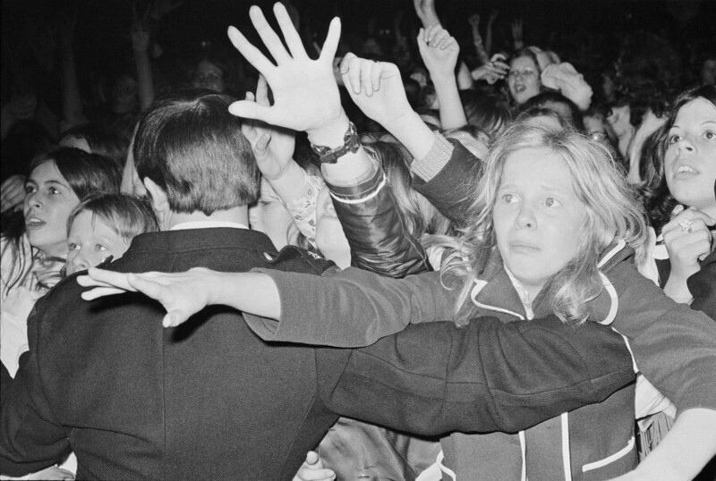 Июнь 1972 года. Концерт британской рок-группы T-Rex. Фото Michael Putland.