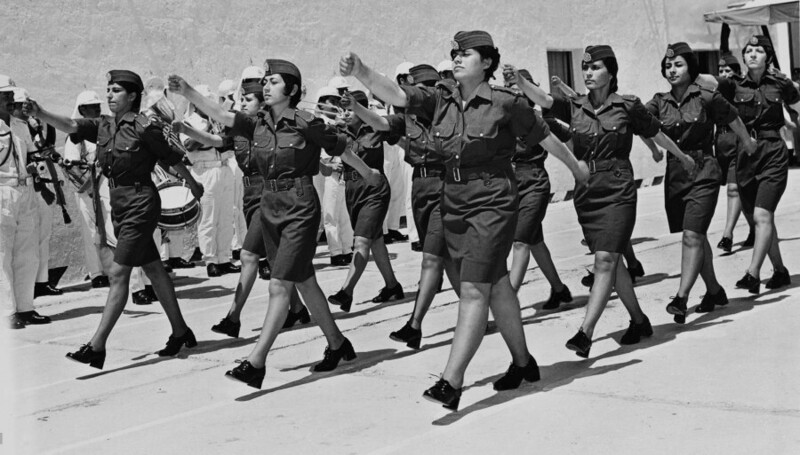 3 июня 1972 года. Первые женщины-полицейские в Иордании.