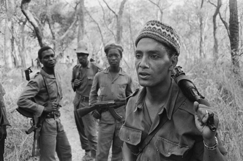 14 июня 1972 года. Португальская Гвинея. Война за независимость. Повстанцы. Фото Reg Lancaste.