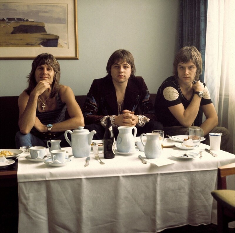 Июнь 1972 года. Копенгаген. Emerson Lake & Palmer. Фото Jorgen Angel.