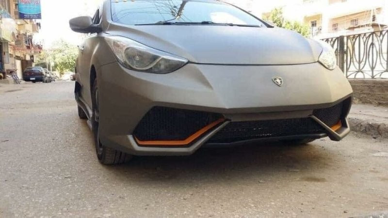 Lambolantra: Hyundai превратили в Lamborghini с эмблемой Mustang