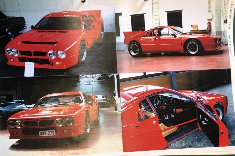Lancia Rally 037 1982 года выпуска, разрешенная для использования на дорогах