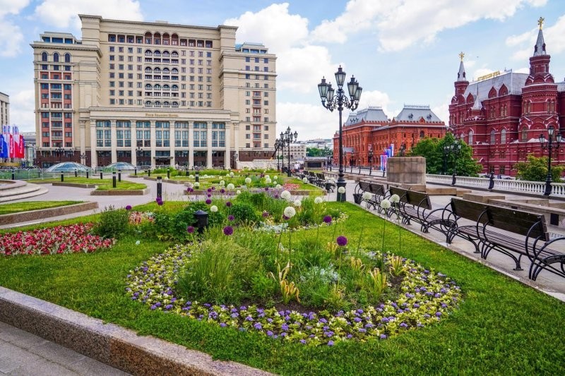 В этом году на улицах и в парках Москвы расцветут 55 млн цветов (фотоподборка)