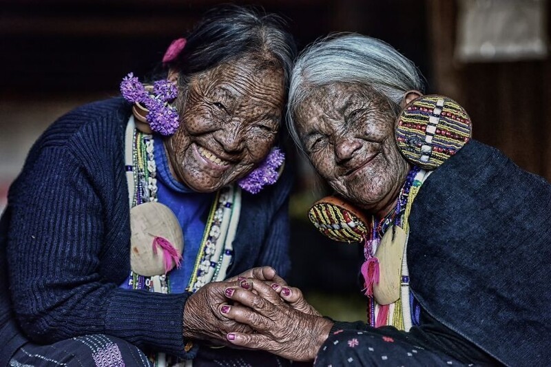 "Эти женщины дружат 67 лет!" Тунг Пэнг Аунг, Мьянма
