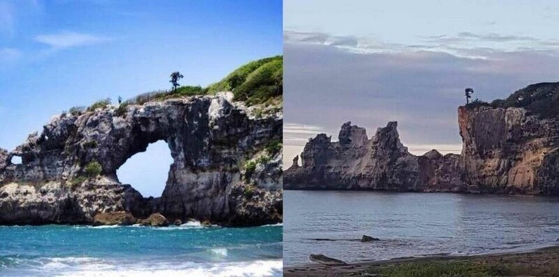 Знаменитая арка Дарвина рухнула в море, из-за процессов эрозии
