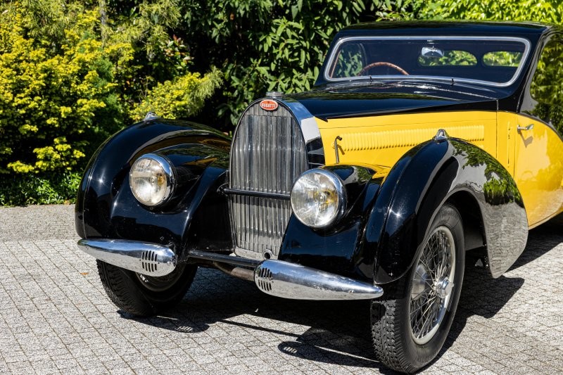 Редчайший Bugatti Type 57C Atalante 1938 года уйдет с молотка