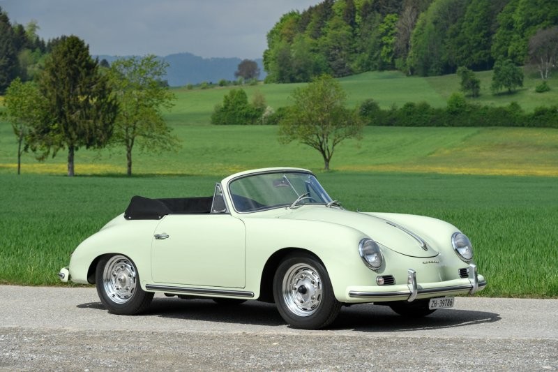 9. Porsche 356A 1600S Cabriolet 1958 года продан за $153,769