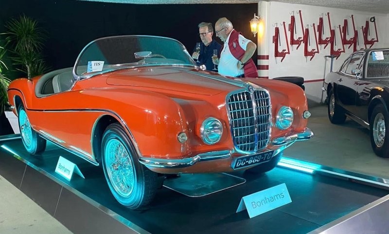 3. Alfa Romeo 1900C Super Sprint Barchetta by Ghia 1956 года продан за $326,624