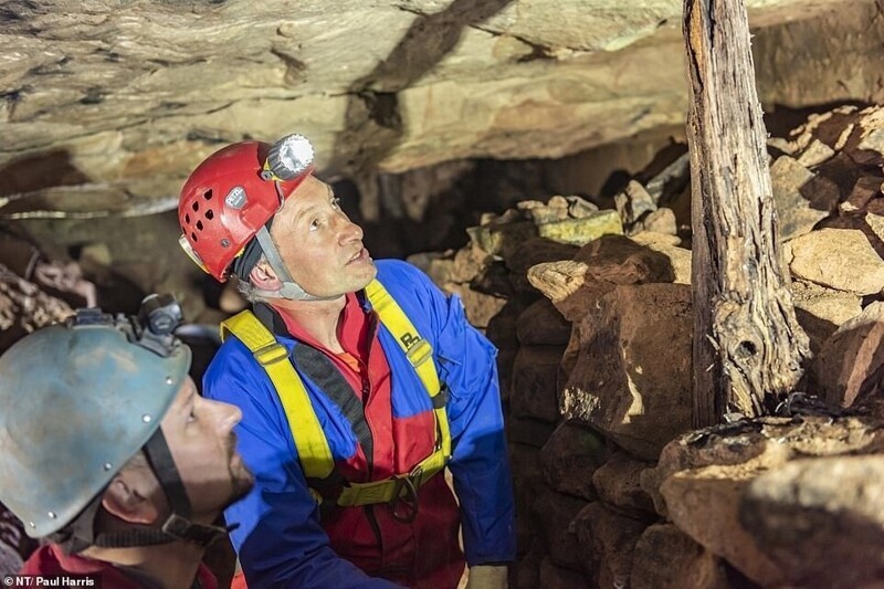 Британские спелеологи нашли старинный рудник