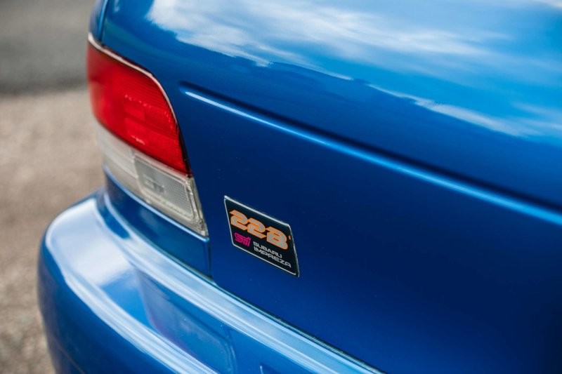 Subaru Impreza 22B STi 1998 года продадут с аукциона по цене суперкара