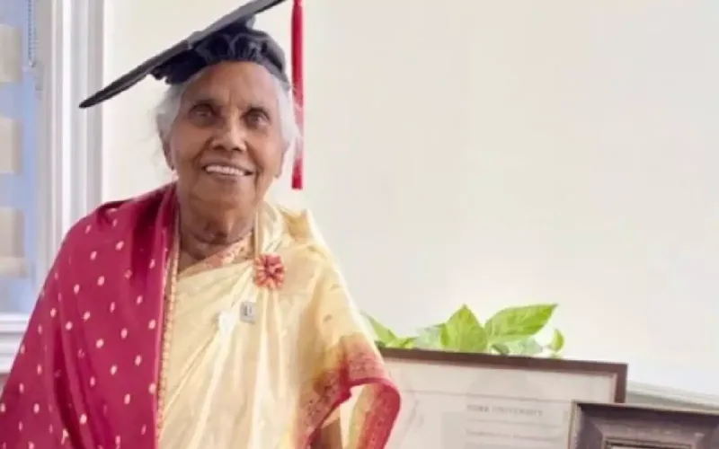 Вечная студентка: 87-летняя бабушка получила вторую степень магистра