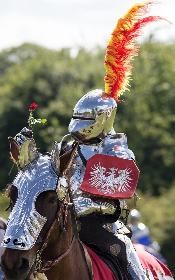 Зачем рыцари Средневековья украшали шлем яркими перьями?